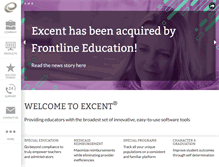 Tablet Screenshot of excent.com