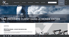 Desktop Screenshot of excent.fr